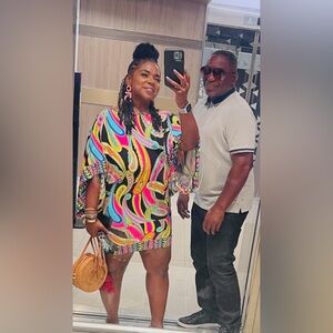 Trina Turk Multicolor Patterned Garment